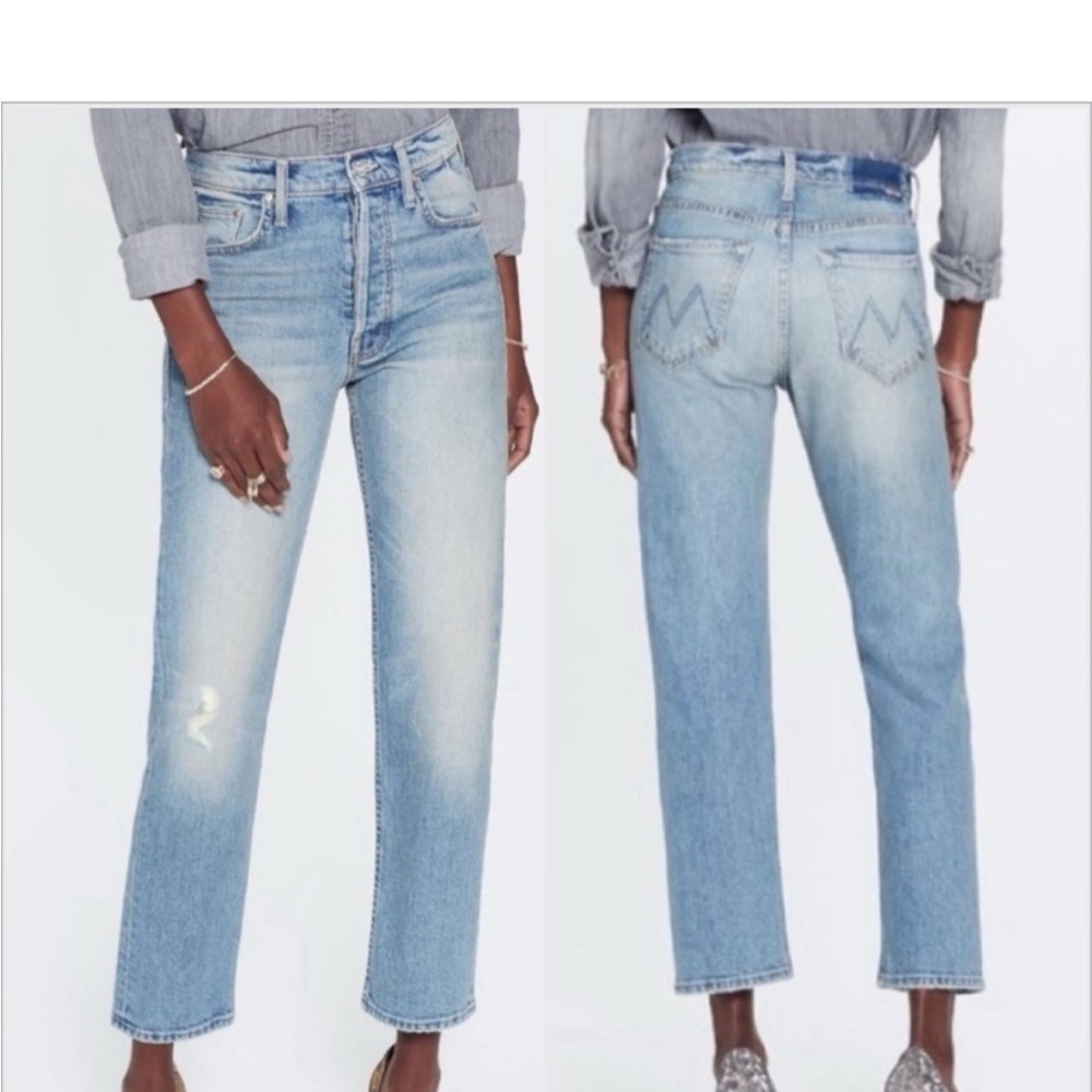 MOTHER Jeans: Tomcat Ankle in Gospel Grace